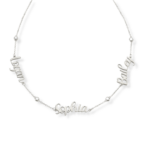 2-3 Name Nameplate Necklace