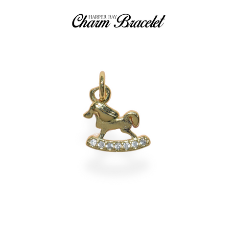 Charm Bracelet Charm - Rock-A-Bye Baby