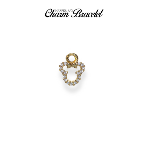 Charm Bracelet Charm - Mickey & Minnie Mouse, Allegedly