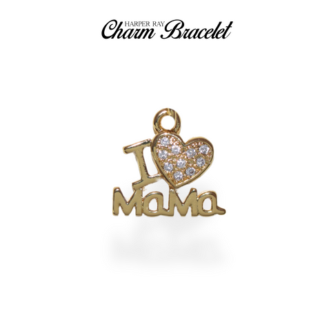 Charm Bracelet Charm - Mama ILY, P.O.P. Hold It Down