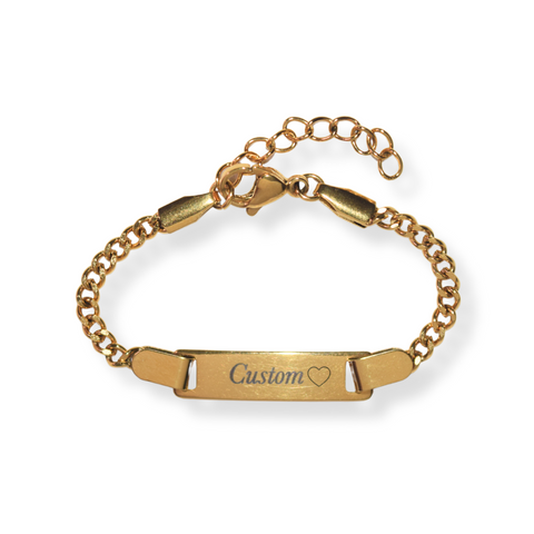 Engravable ID Baby Bracelet