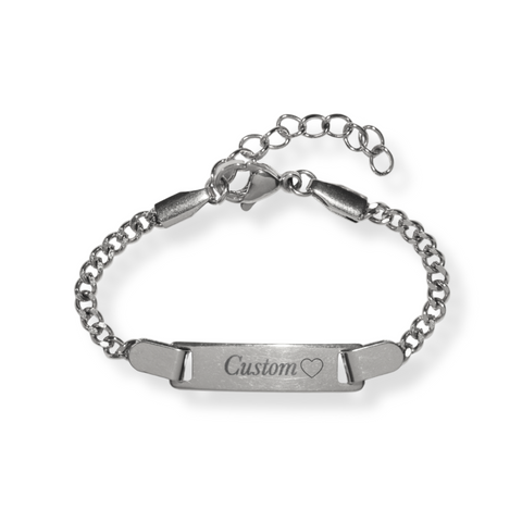 Engravable ID Baby Bracelet