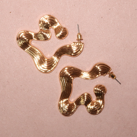 Abstract Earring