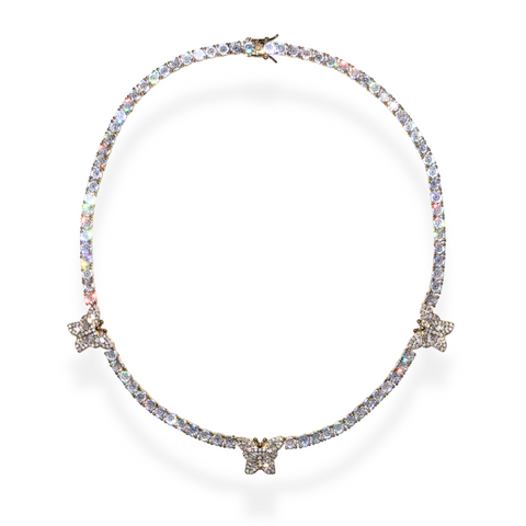 Butterfly Tennis Chain