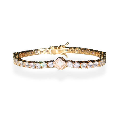 Clover Tennis Bracelet