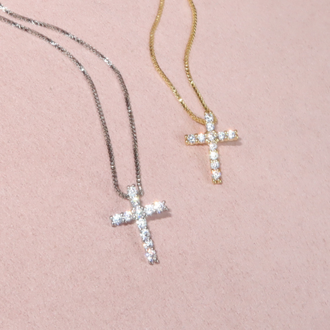 Tiny Cz Cross