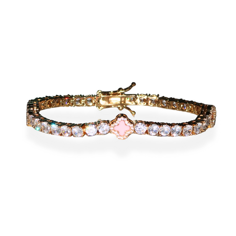 Clover Tennis Bracelet