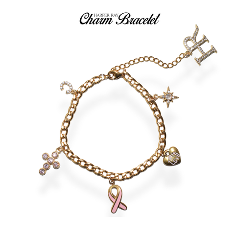 Think Pink Charm Bracelet