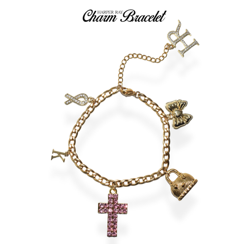 Think Pink Charm Bracelet