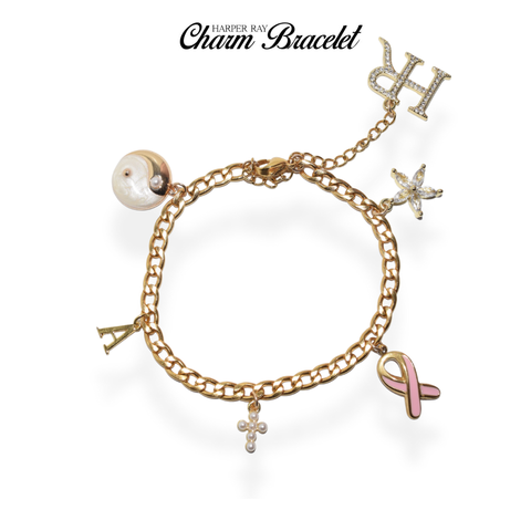 Think Pink Charm Bracelet