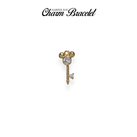 Charm Bracelet Charm -  Mickey & Minnie Mouse, Allegedly
