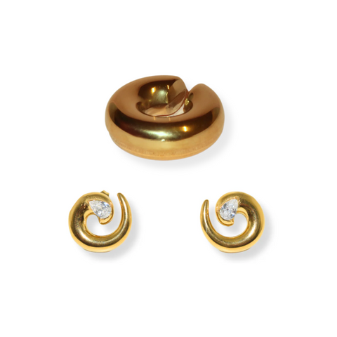 Gaudy Earring Set