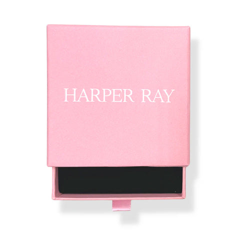 Harper Ray Monogram Bangle & Ring Gold Gift Set