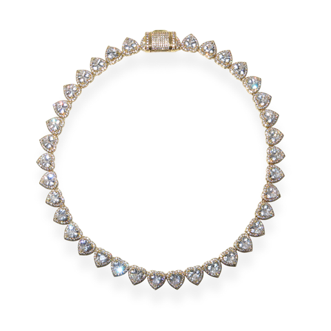 Cold Hearted Tennis Chain